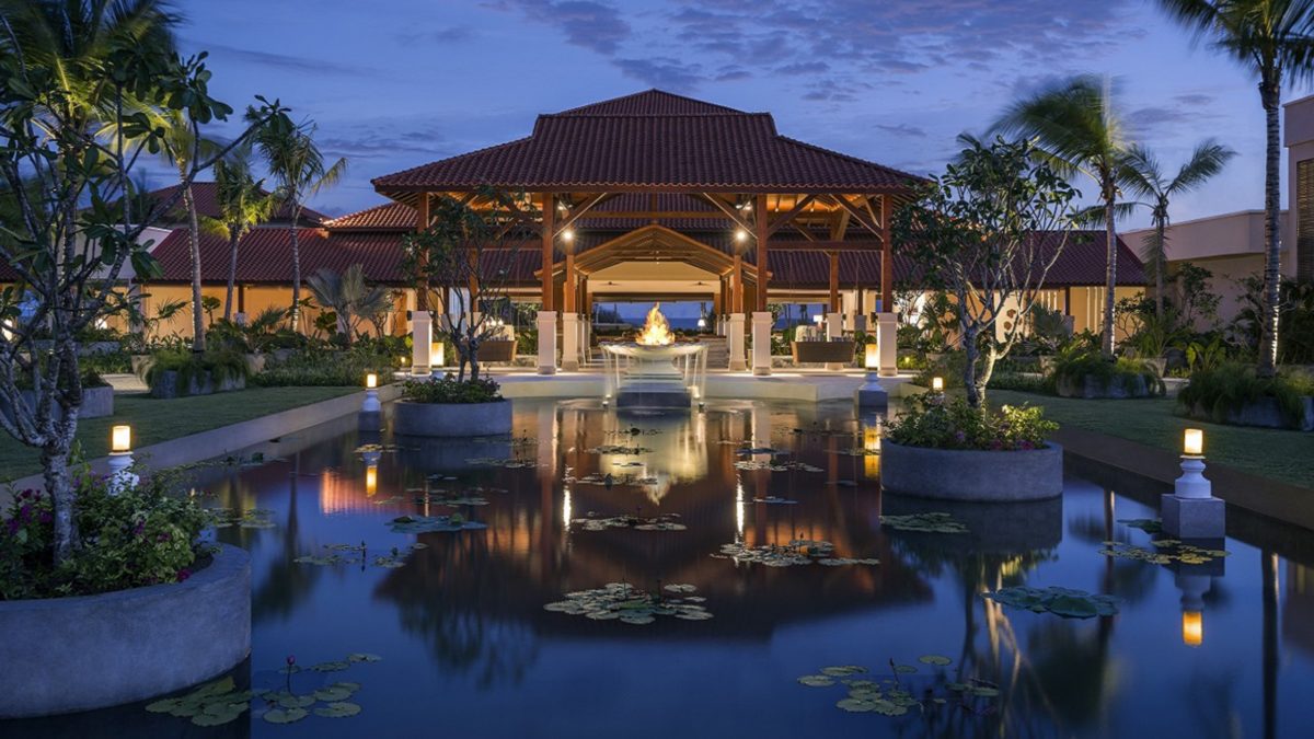 Beautiful landscaped garden